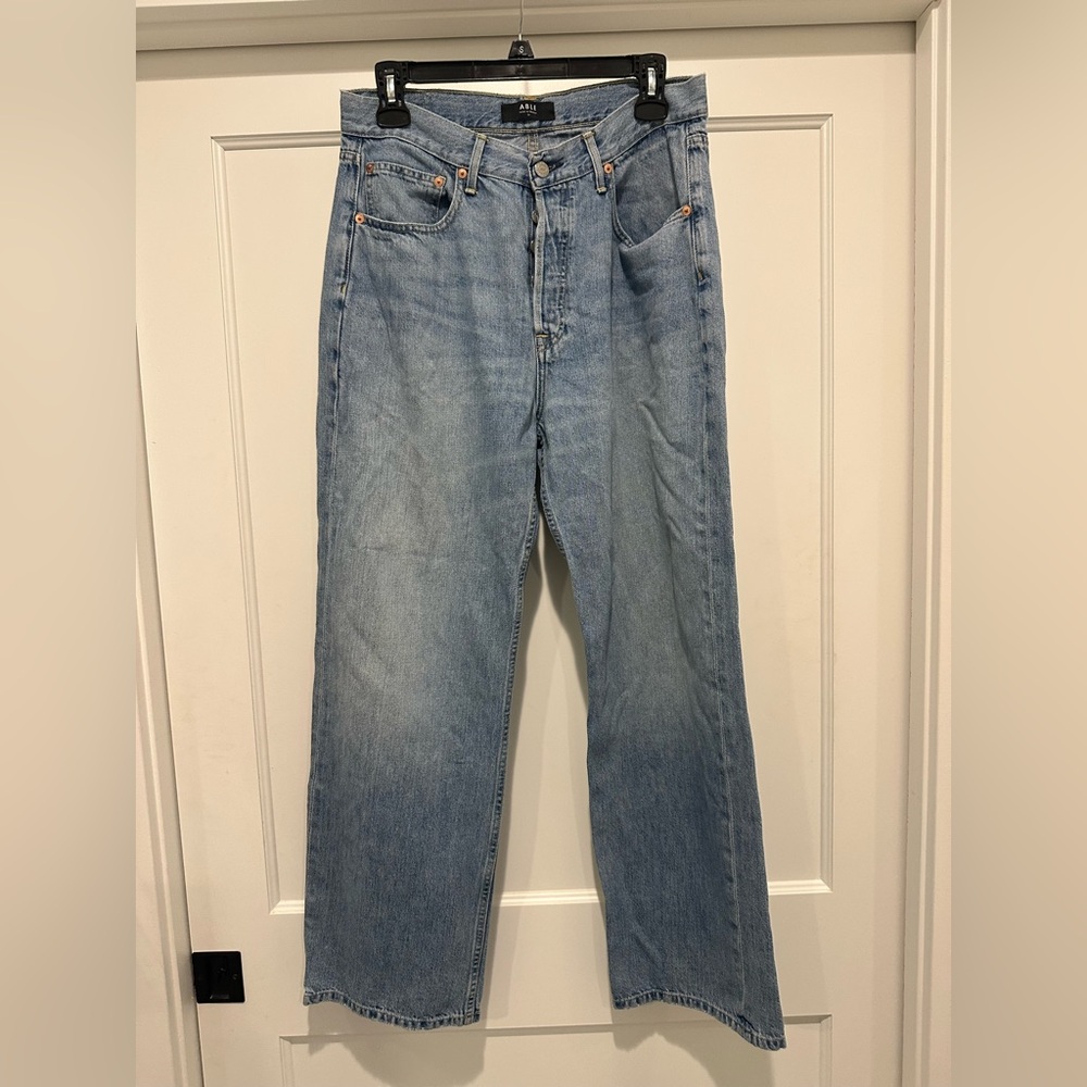 Able women’s Light Blue loose boyfriend fit Jeans